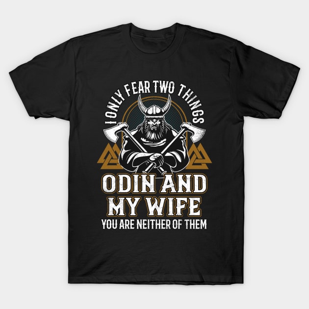 Viking Saying Odin Northman T-Shirt by Foxxy Merch